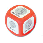 Learning Advantage Write-On Wipe-Off Die - Large-ENDLESS POSSIBILITIES -- Kids will enjoy customizing the die with shapes, numbers, letters, words, equations, fractions and more. Use the blank die to create your own games.