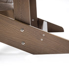 Backyard Lifestyles Adirondack Chair - Brown-2 Year Limited Warranty.