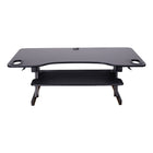Rocelco 45" Adjustable Desk Riser with Dual Monitor Mount-ADR45 is 45" wide holds 3 monitors, laptop