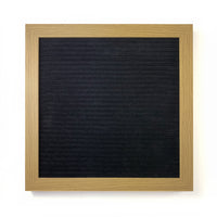 Cosco Vinyl/Felt, Letterboard with 290 Interchangable Letters, Numbers, Symbols - 10" x 10" - Black-This letterboard includes 290 interchangeable letters, numbers, and symbols for creating customizable messages and displays