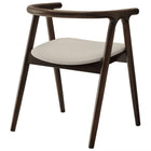 Modway Henry Vegan Leather and Wood Dining Chair - Stone-7