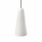 Modway Beacon 1-Light Pendant Light - Opal Black-Professional Installation Required