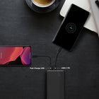 HyperGear 10000mAh USB-C and USB-A Portable Power Bank - Black-Fast charge 2 devices simultaneously