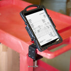 Mighty Mount Heavy Duty Cradle Mount for Tablet/iPad - Heavy Duty Desk Clamp Mount-Ruggedly Constructed to withstand Challenging Environment