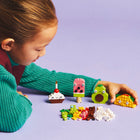LEGO Classic Creative Food Friends - 150 Pieces-Models include a cupcake, ice cream, avocado, taco, pear and a panini