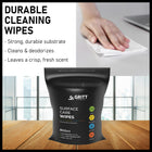 Gritt Commercial Surface Care All-Purpose Cleaning Wipes - Fresh Scent - 8" x 6" - 800 Wipes -Clean & clear formula for residue-free cleaning and deodorizing
