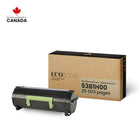 Ecotone 53B1H00 Lexmark  Remanufactured Toner Cartridge - High Yield - Black -Color : Black