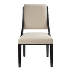 Modway Cambridge Upholstered Fabric Dining Chairs - Beige - 2 Pack-8