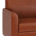 Flash Furniture HERCULES Diplomat Series Cognac Leather Chair-Foam Filled Cushions