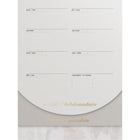 Mead West Village Notes Pad Set - 8" H x 6" W - Multi-Pad Layout (Daily/Weekly/Notes) - 60 Sheets - Set of 3-60 sheets per pad for extended use