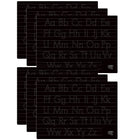 The Pencil Grip Activity Playmat - Letters (2-Sided) - 6 Pack-Draw, wipe, repeat with these reusable mats.