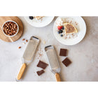 Minimal Extra Coarse Grater with Wooden Handle-Handle with magnets to keep all grater together