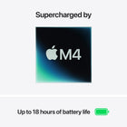 Apple MacBook Air 13" - M4 Chip - 256 GB SSD - 16 GB Unified Memory - Sky Blue - French-Up To 18 Hours Of Battery Life - MacBook Air delivers the same amazing performance whether it’s running on battery or plugged in