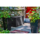 Suncast Deck Box - 50 Gal. - Peppercorn-Easy assembly, minimal tools required.