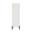 Manhattan Comfort Abbey 31.5" Modern Décor Cabinet - Maple and Off White - Set of 2-Home Assembly Required. All Hardware Included