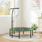 Soozier 45" Mini Trampoline for Adults-Steel legs with anti-slip rubber pads, ensure balance on the floor