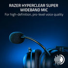 Razer Blackshark V2 Pro (Playstation Licensed) Wireless Esports Headset for Playstation 5 - Black-Razer hyperclear super wideband mic: High-definition, Pro-level Voice Quality. By covering a wider frequency range of sound, our next-gen detachable mic captures and transmits a tremendous amount of detail in your voice. With this wireless gaming headset for Xbox or PS5, every shotcall to your team will sound clear, rich, and natural