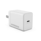 Hypergear 45W PD SpeedBoost Single Port USB-C Wall Charger - White-45W USB-C Power Delivery with PPS