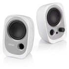 Edifier R12U USB Powered Active Wired Computer Speakers with Volume Control Headphone Jack - White-USB Powered Speakers for Easy Connection