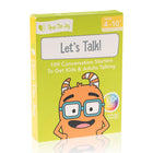 Open The Joy Let’s Talk! Conversation Cards - English Version-There are over 100 questions to get the ball rolling