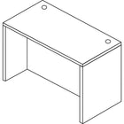 Office Star Napa Collection 60" Desk Shell, Cherry-Contour-shaped work surfaces