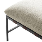 Modway Raya Outdoor Patio Boucle Ottoman - Ivory-7