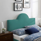 Modway Dawn Performance Velvet Twin Headboard - Teal-Plywood and MDF Construction