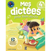 Caractère My Dictations for Writing Well for 4th Grade - French-Also Includes A Detailed And Detachable Answer Key Sheet
