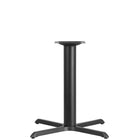 Flash Furniture 33" x 33" Restaurant Table X-Base with 4" Dia. Table Height Column-Restaurant Table Base