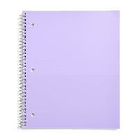 Pep Rally Spiral Notebook - Ruled - 70 Sheets - Lilac-8" x 10" ruled notebook