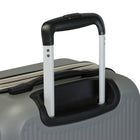 Reebok Action 21.5" Hardside Carry-on Luggage - Grey-Double 360-degree spinner wheels for smooth and quiet rolling (8 wheels)