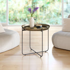 Zuo Bronson Side Table - Bronze-Maximum Weight Capacity: 175