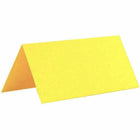 JAM Paper Printable Place Cards - 3 3/4" x 1-3/4" - Yellow Placecards - 12 Pack-Color: Brite Hue Yellow / Complement any party theme and signify a special event with colorful place cards.