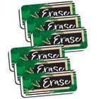 Ashley Productions Magnetic Whiteboard Eraser - Boho Style Leaves with Border - 2" x 5" - 6 Pack-Attractive whiteboard eraser for classroom decoration