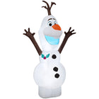 GEMMY Airblown Inflatable Christmas Standing Olaf from Frozen 2 - 48"-Lights up with bright, energy-efficient LED light