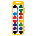 Cra-Z-Art Washable Watercolours with Brush - 16 Colours-Perfect for enhancing fine motor skills and stimulating creativity, this watercolour set is an engaging and educational tool. Cra-Z-Art watercolours are designed to give smooth application and foster creativity and colour recognition