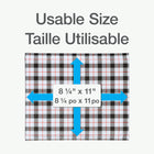 Quality Park Poly Bubble Mailers With Redi-Strip Peel Off Closure - 11" L x 8.25" W - Plaid - 8 Pack-Air filled bubbles inside these shipping envelopes soften the impact of handling while your package is in transit, so you can safely mail delicate items