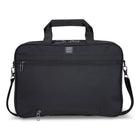 Nextech 15.6" Business Briefcase - Black-Pass-through strap at back 