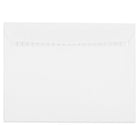 JAM Paper 9.5 x 12.5 Booklet Envelope with Self Adhesive Closure - White - 1000 Pack (356828786B)-Colour: White