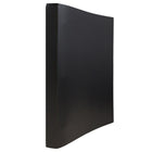 JAM Paper Italian Leather 3 Ring Binder, 3/4", Black (369231775)-Red Italian leather 3 ring binder - 3/4" wide