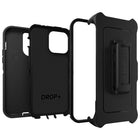 OtterBox Defender Protective Case for iPhone 14 Pro Max - Black-Black/Plastic
