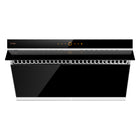 Fotile Slant Vent Series Range Hood - 36" - Black-Black tempered glass
