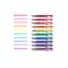 Sharpie Liquid Chisel Tip Pen-Style Highlighters - Assorted Colours - 10 Pack-Quick-drying ink glides smoothly for clean application and consistent flow