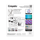 Crayola 32-Page Adult Colouring Book - Vibing-Each page features bold patterns and flowing shapes that reflect energy and emotion