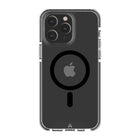 AXS PROShield Plus MagSafe Compatible Drop-tested Clear Case for Apple iPhone 14 Pro Max - Black-Anti-UV material offers a crystal clear design