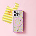Ideal of Sweden Print Pack for iPhone 16 - Limone-Each pack includes two inserts that fit between your phone and a clear case, offering a versatile and personalized look