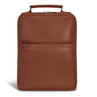 Champs Onyx Leather Compact Backpack - Brown-CHAMPS Onyx Collection Compact Backpack