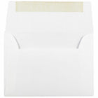 Jam Paper 4Bar A1 Invitation Envelopes - 3 5/8" H x 5 1/8" W - White - 50 Pack-Our envelopes are made from high quality 24 lb paper and feature a straight flap gum closure