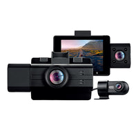 myGEKOgear Scout Pro 2K 3-Channel Dash Cam-The Scout Pro is a Rideshare friendly 3-channel dash cam shooting 2K (Front), 1080p (In-Cabin), and 1080p (Rear). Provide clear video evidence all around your vehicle when you need it the most.