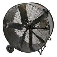 Matrix Industrial 26" 1/4-HP Heavy-Duty Fixed Belt Drive Drum Fan-Fully enclosed motor